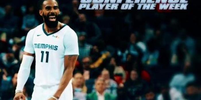  灰熊新秀当选月最佳球员  